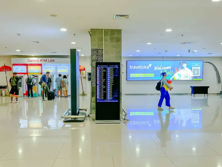 Arrival hall at Ngurah Rai International Airport, Bali